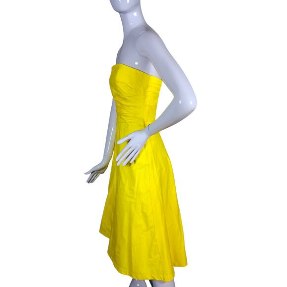 Great Jones Lemon Strapless Dress Size 2 Fully Lined Zipper on Back - Picture 4 of 10